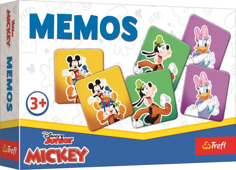 Trefl Vzdelávacia hra Memos Mickey