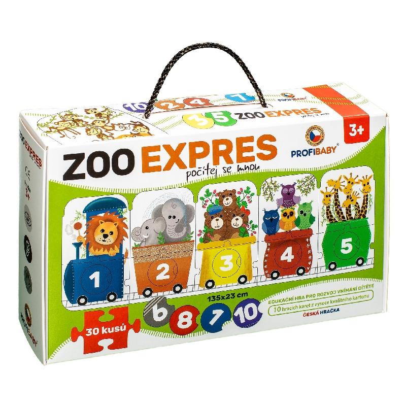 Profibaby Puzzle Zoo Express 30ks