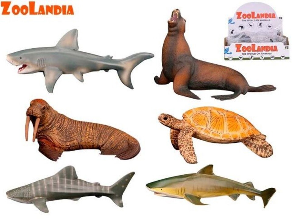 Zoolandia Morské zvieratká 9-15cm/6druhov